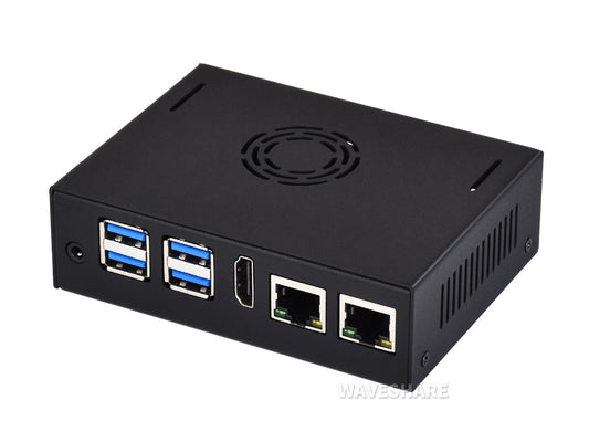 Metal case for VisionFive2 Board (NOT Included), With Cooling Fan, Mini-Computer Case