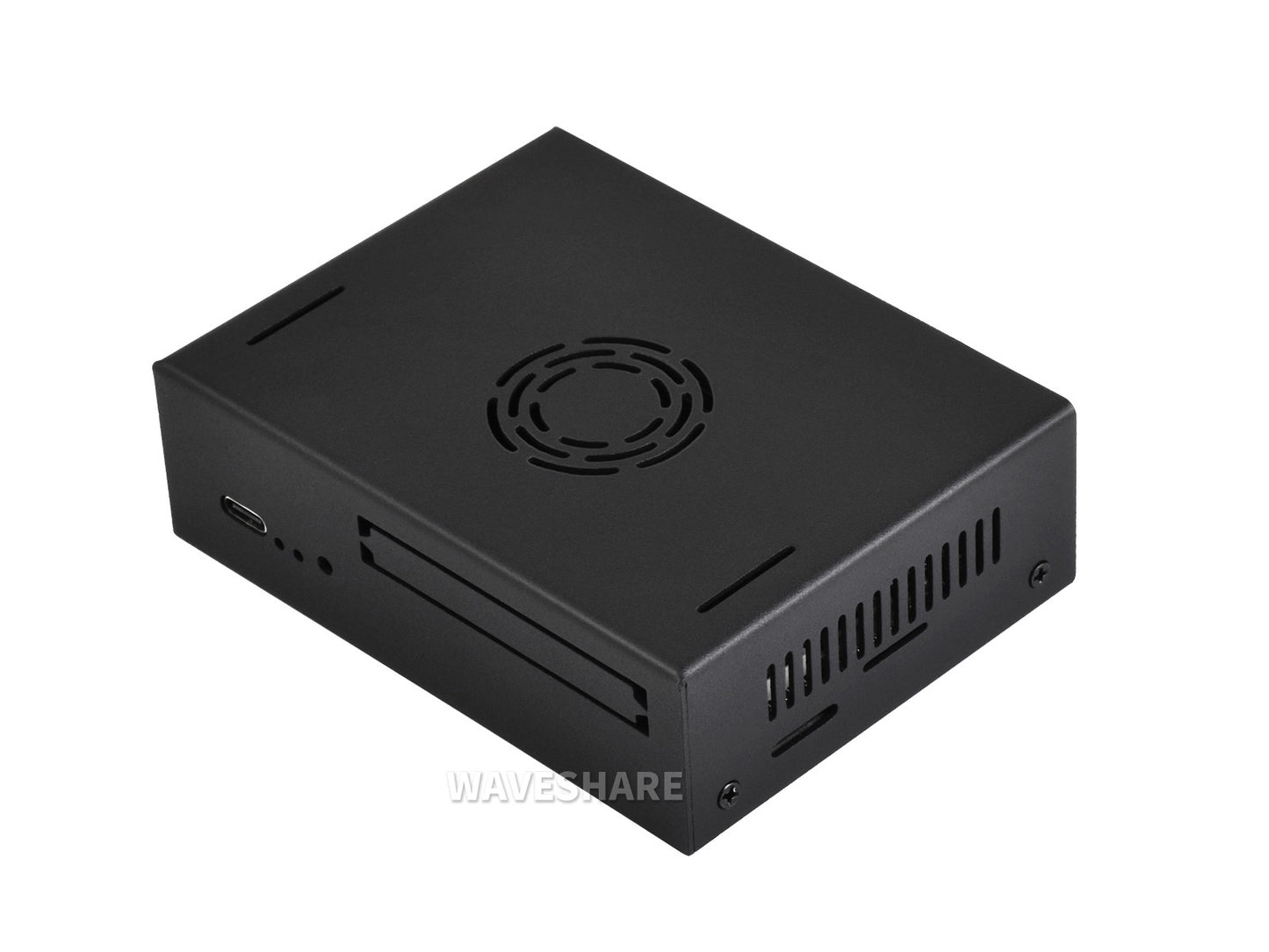 Metal case for VisionFive2 Board (NOT Included), With Cooling Fan, Mini-Computer Case
