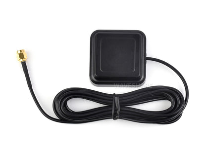 GNSS L1+L5 Dual-frequency Active Antenna, SMA-J Connector, Supports Multi-GNSS Positioning Systems