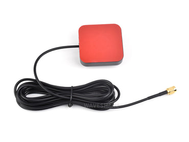 GNSS L1+L5 Dual-frequency Active Antenna, SMA-J Connector, Supports Multi-GNSS Positioning Systems