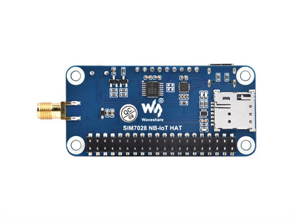 SIM7028 NB-IoT HAT for Raspberry Pi, Supports Global Band NB-IoT Communication, Small In Size And Low Power Consumption