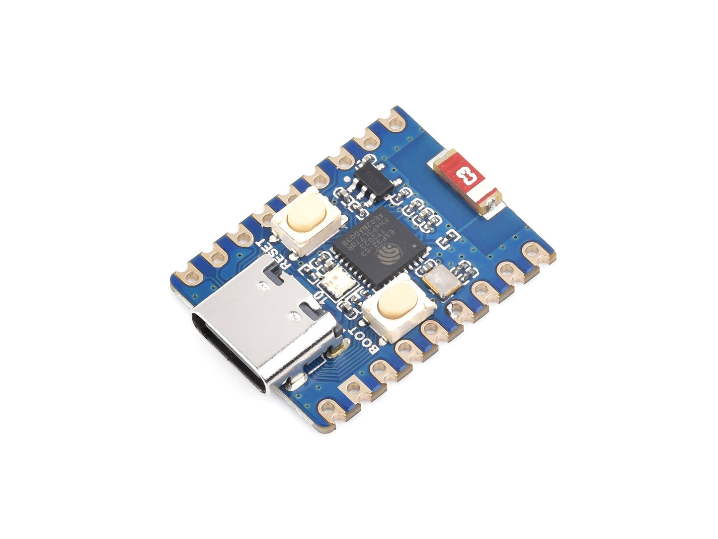 ESP32-C3 Mini Development Board, Based on ESP32-C3FH4 Single-core Processor, 160MHz Running Frequency, 2.4GHz Wi-Fi & Bluetooth 5