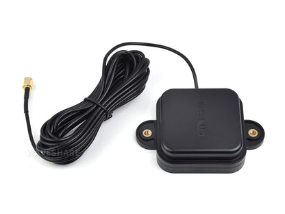 GNSS L1+L2+L5 Multi-GNSS & Multi-Frequency Active Antenna, SMA-J Connector, Supports Multi-GNSS Positioning Systems