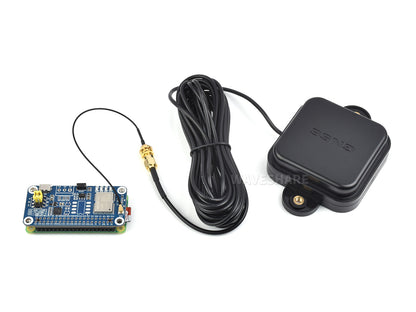 GNSS L1+L2+L5 Multi-GNSS & Multi-Frequency Active Antenna, SMA-J Connector, Supports Multi-GNSS Positioning Systems