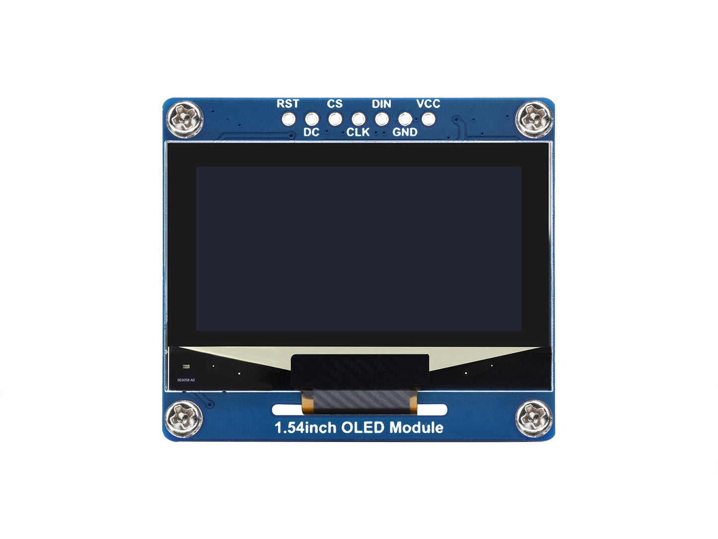 1.54inch OLED Display Module, 128×64 Resolution, SPI / I2C Communication