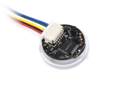 Round 2D Codes Scanner Module, Barcode/QR code Reader, With LED Indicator, Small Size, Easy to Integrate