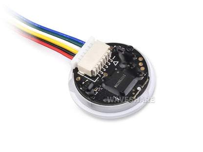 Round 2D Codes Scanner Module, Barcode/QR code Reader, With LED Indicator, Small Size, Easy to Integrate