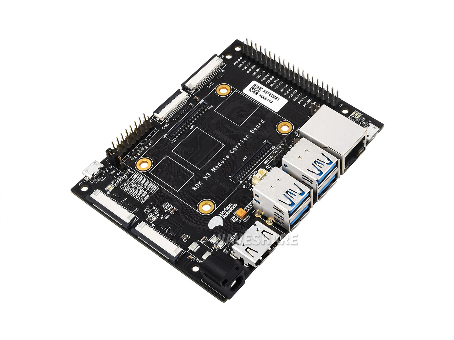 Official D-Robotics RDK X3 MD Carrier Board For RDK X3 Module, Suitable For All Variants Of RDK X3 MD Module
