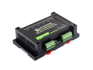 Industrial Modbus RTU 8-ch Relay Module (B) with RS485 Interface, Multi Isolation Protection Circuits, 7~36V Power Supply
