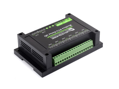 Industrial Modbus RTU 8-ch Relay Module (B) with RS485 Interface, Multi Isolation Protection Circuits, 7~36V Power Supply
