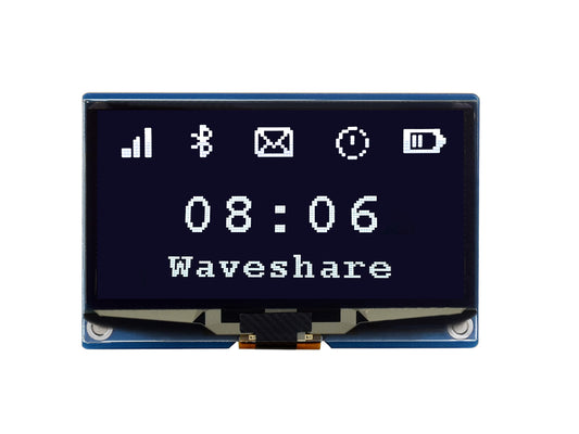 2.42inch OLED Display Module, 128×64 Resolution, SPI / I2C Communication