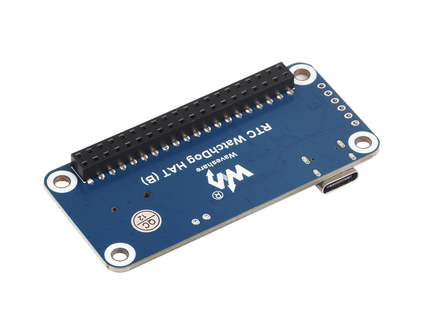 RTC WatchDog HAT (B) For Raspberry Pi, Onboard DS3231SN High Precision RTC Chip