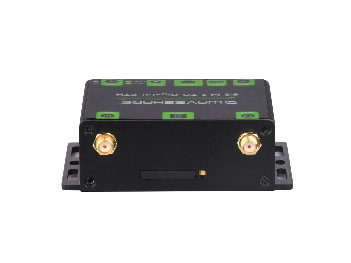5G M.2 to Gigabit Ethernet Converter, 5G M.2 to USB3.1, Aluminum Alloy Case, Wall-Mount Support, Quad Antennas, Options For 5G Module