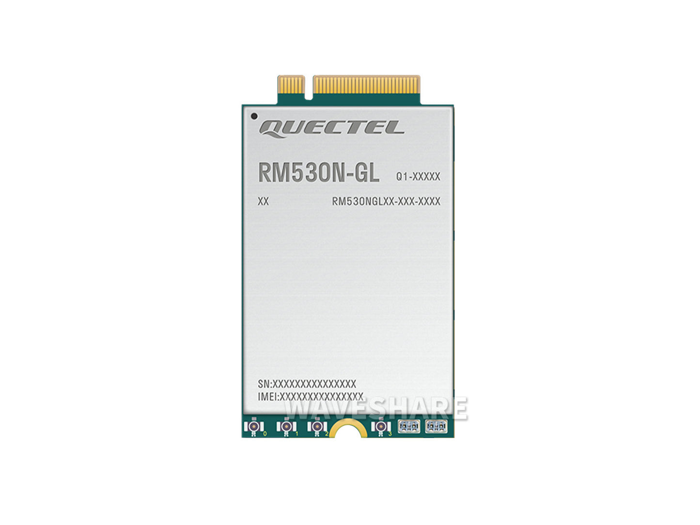 Quectel RM530N-GL IoT 5G Global Band Module, 5G Sub-6G & mmWave Module, M.2 Form Factor With 3GPP 5G Release 16 Specification