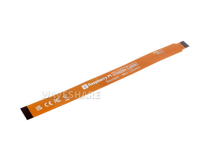 Official Raspberry Pi DSI FPC Flexible Cable for Raspberry Pi 5, 22Pin To 15Pin, Options For 200 / 300 / 500mm, Suitable For DSI Display Screens