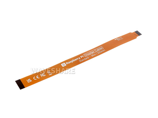 Official Raspberry Pi DSI FPC Flexible Cable for Raspberry Pi 5, 22Pin To 15Pin, Options For 200 / 300 / 500mm, Suitable For DSI Display Screens