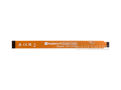 Official Raspberry Pi DSI FPC Flexible Cable for Raspberry Pi 5, 22Pin To 15Pin, Options For 200 / 300 / 500mm, Suitable For DSI Display Screens