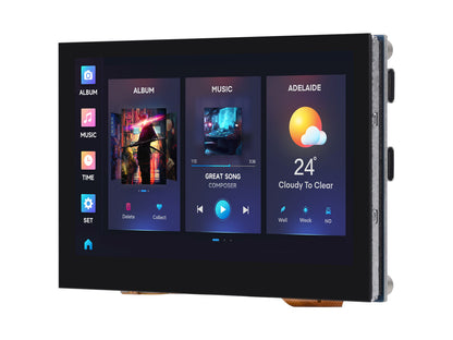 ESP32-S3 4.3inch Display Development Board, 800×480, Options For Touch Function, 32-bit LX7 Dual-core Processor, Up to 240MHz Frequency, Supports WiFi &amp; Bluetooth