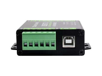 Industrial Isolated USB To RS485/422 Converter, Original FT4232HL Chip, Supports USB To 2-Ch RS485 + 2-Ch RS485/422