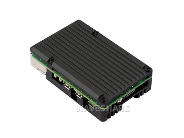 Aluminium Alloy Case for Raspberry Pi 5, Dual Cooling Fans
