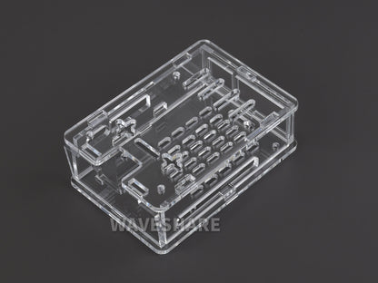 Clear Acrylic Case for Raspberry Pi 5, Supports installing Official Active Cooler