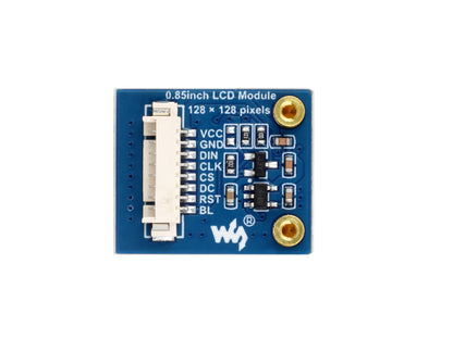 0.85inch LCD Display Module, IPS Panel, 128×128 Resolution, SPI Interface, 65K colors