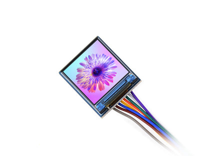 0.85inch LCD Display Module, IPS Panel, 128×128 Resolution, SPI Interface, 65K colors