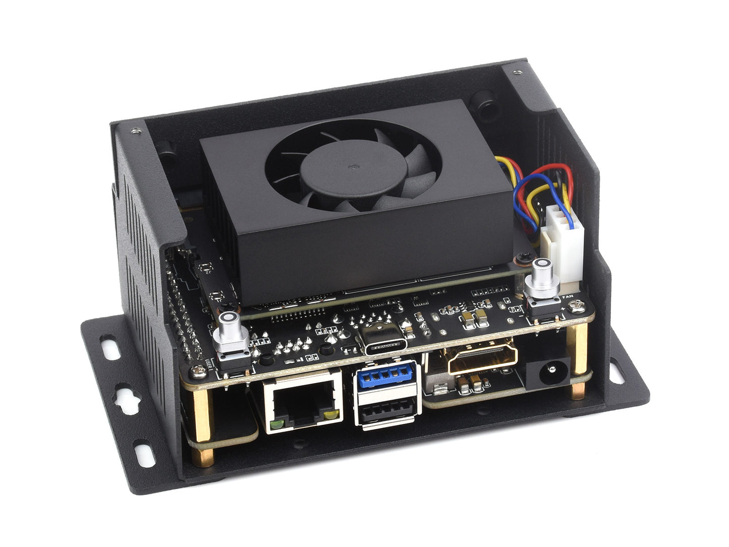 Mini-Computer Based on Jetson Nano Module, Onboard Multiple Peripheral Interfaces, Supports Installing WiFi Or 4G Module