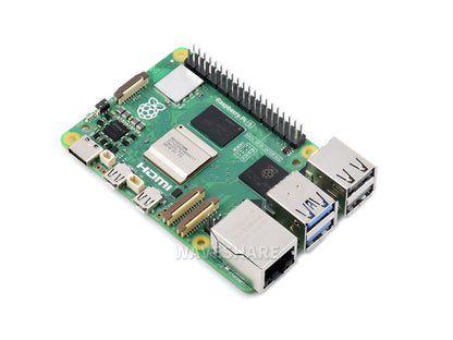 Raspberry Pi 5 Kit, Options for Kit and RAM, BCM2712 processor, 2.4GHz quad-core 64-bit Arm Cortex-A76 CPU, Built Using RP1 I/O Controller Designed By Raspberry Pi