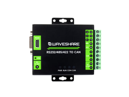 RS232/485/422 To CAN Industrial Isolated Converter, Supports Modbus RTU Conversion, Multiple Protection Circuits