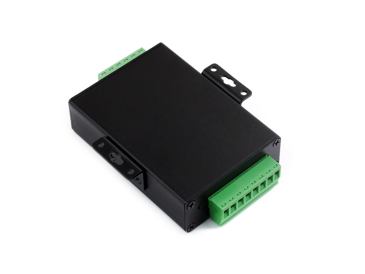 4-Ch RS485 to RJ45 Ethernet Serial Server, 4 Channels RS485 Independent Operation, Rail-mount Industrial Isolated Serial Module, Optional PoE Function