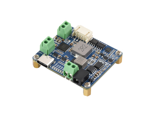 Solar Power Manager Module (D), Supports 6V~24V Solar Panel and Type-C Power Adapter, 5V/3A Regulated Output