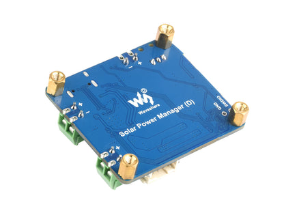Solar Power Manager Module (D), Supports 6V~24V Solar Panel and Type-C Power Adapter, 5V/3A Regulated Output