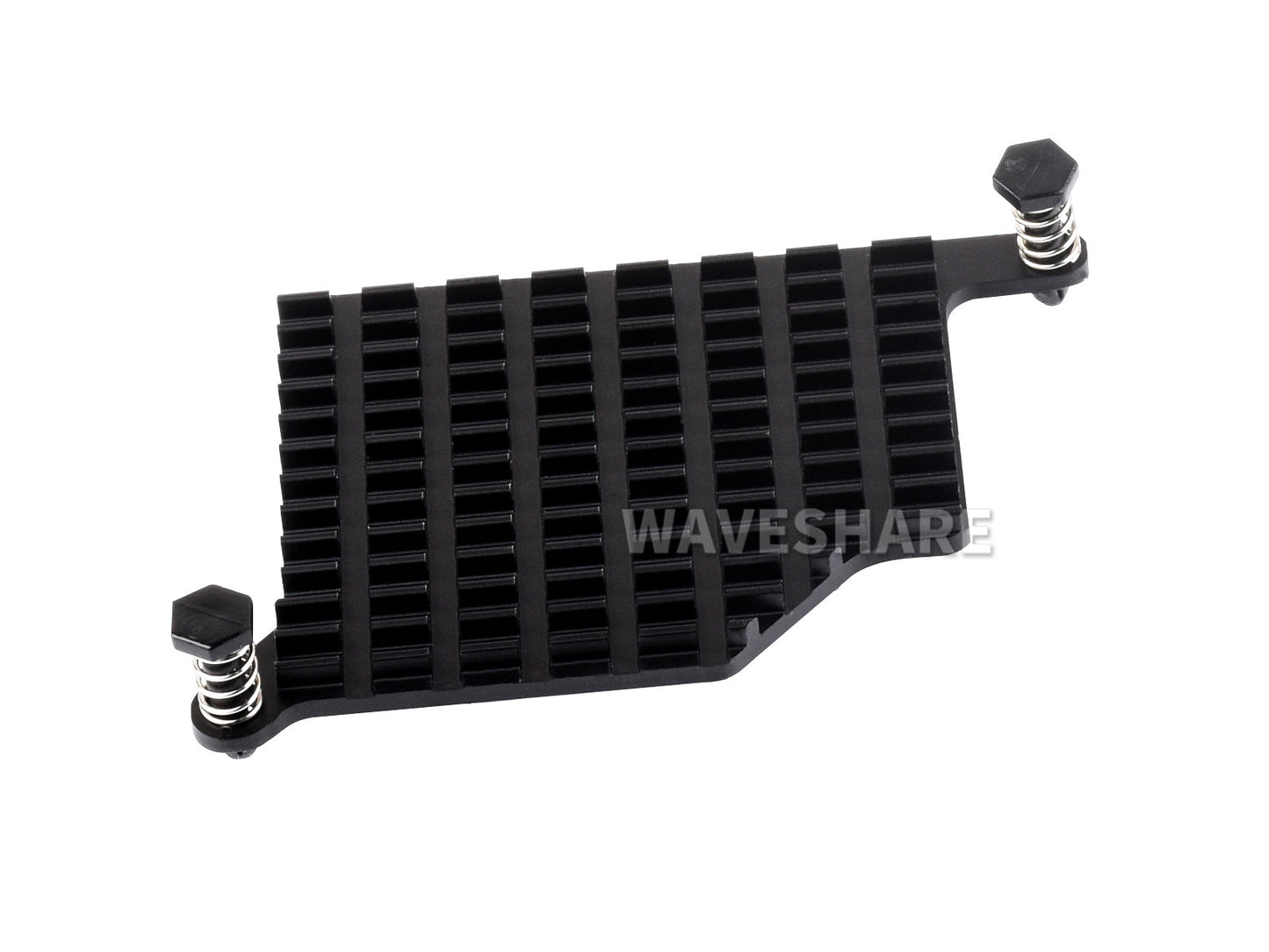 Aluminum Heatsink For Raspberry Pi 5, With Thermal Pads And Spring-Loaded Push Pins
