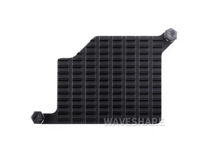 Aluminum Heatsink For Raspberry Pi 5, With Thermal Pads And Spring-Loaded Push Pins