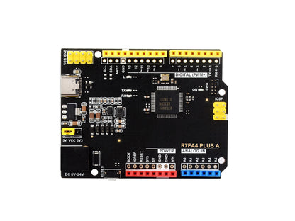 R7FA4 PLUS A Development Board, Based on R7FA4M1AB3CFM, Compatible with Arduino UNO R4 Minima