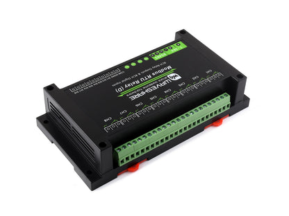 Industrial Modbus RTU 8-ch Relay Module (D) With Digital Input and RS485 Interface, Multi Isolation Protection Circuits, 7~36V Power Supply
