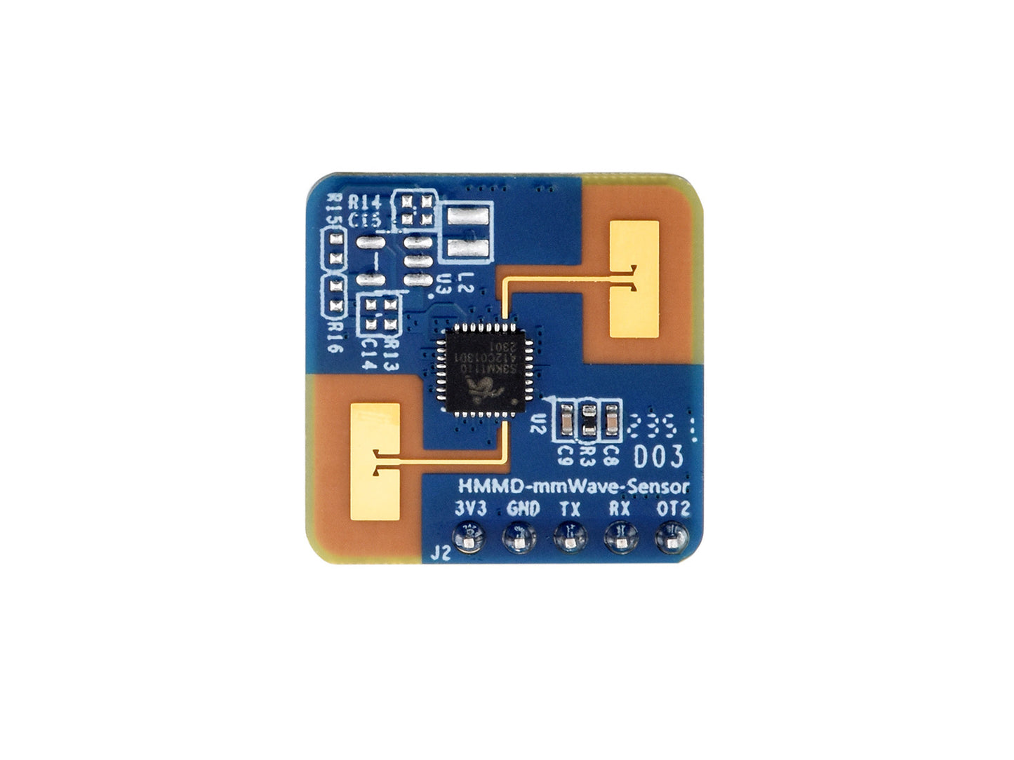 Human Micro-Motion Detection mmWave Sensor, 24GHz mmWave Radar, Based On SXKMXXX0, Adopts FMCW Technology