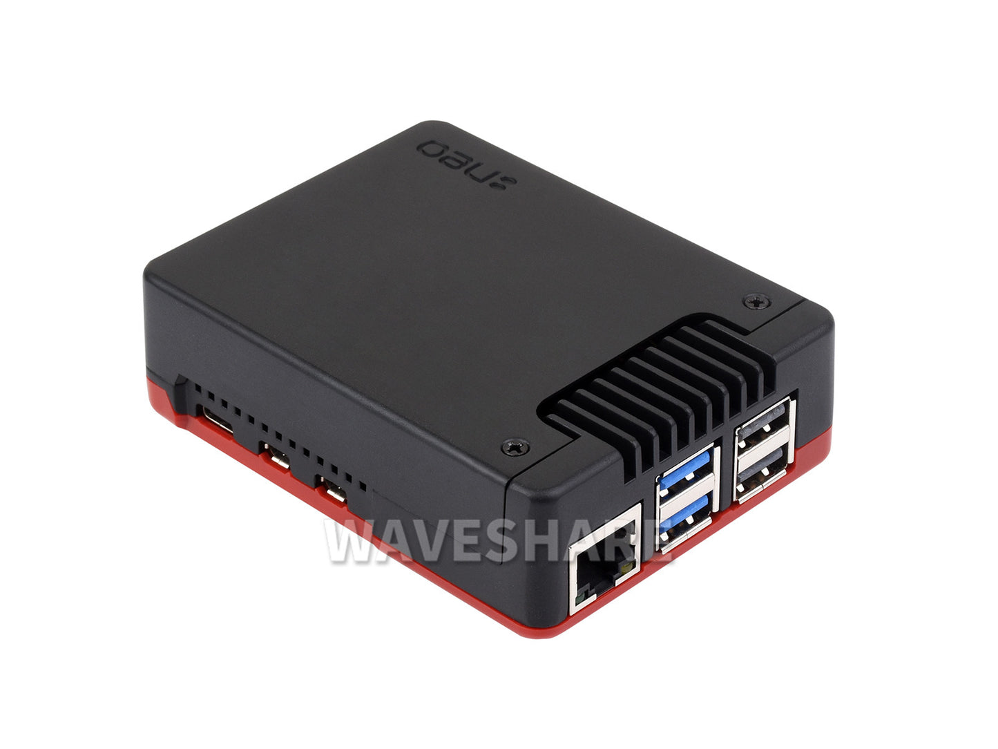 Argon NEO Aluminum Alloy Case for Raspberry Pi 5, Built-in Cooling Fan, Optional for M.2 NVME Interface Expansion, Raspberry Pi 5 case