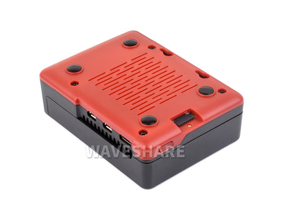 Argon NEO Aluminum Alloy Case for Raspberry Pi 5, Built-in Cooling Fan, Optional for M.2 NVME Interface Expansion, Raspberry Pi 5 case