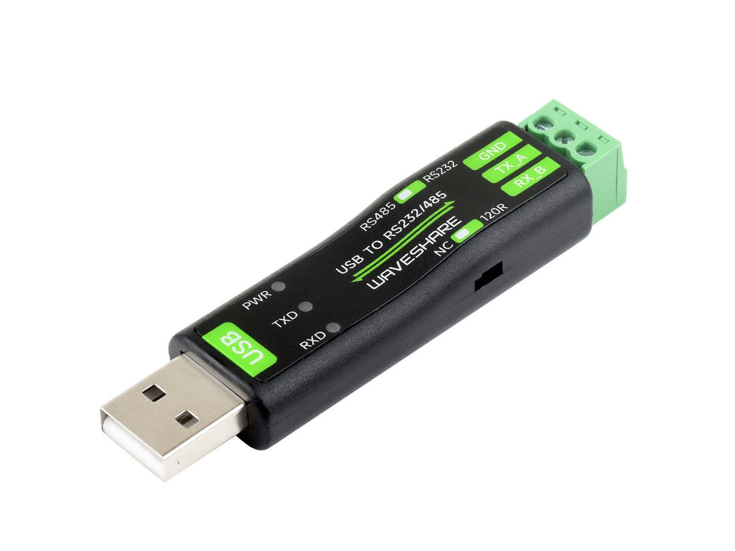 USB to RS232/485 Serial Converter, Onboard Original FT232RNL Chip, Multiple devices applicable, Multi-OS compatible