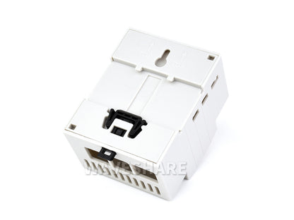 DIN rail ABS Case for Raspberry Pi 5, large inner space, injection moduling
