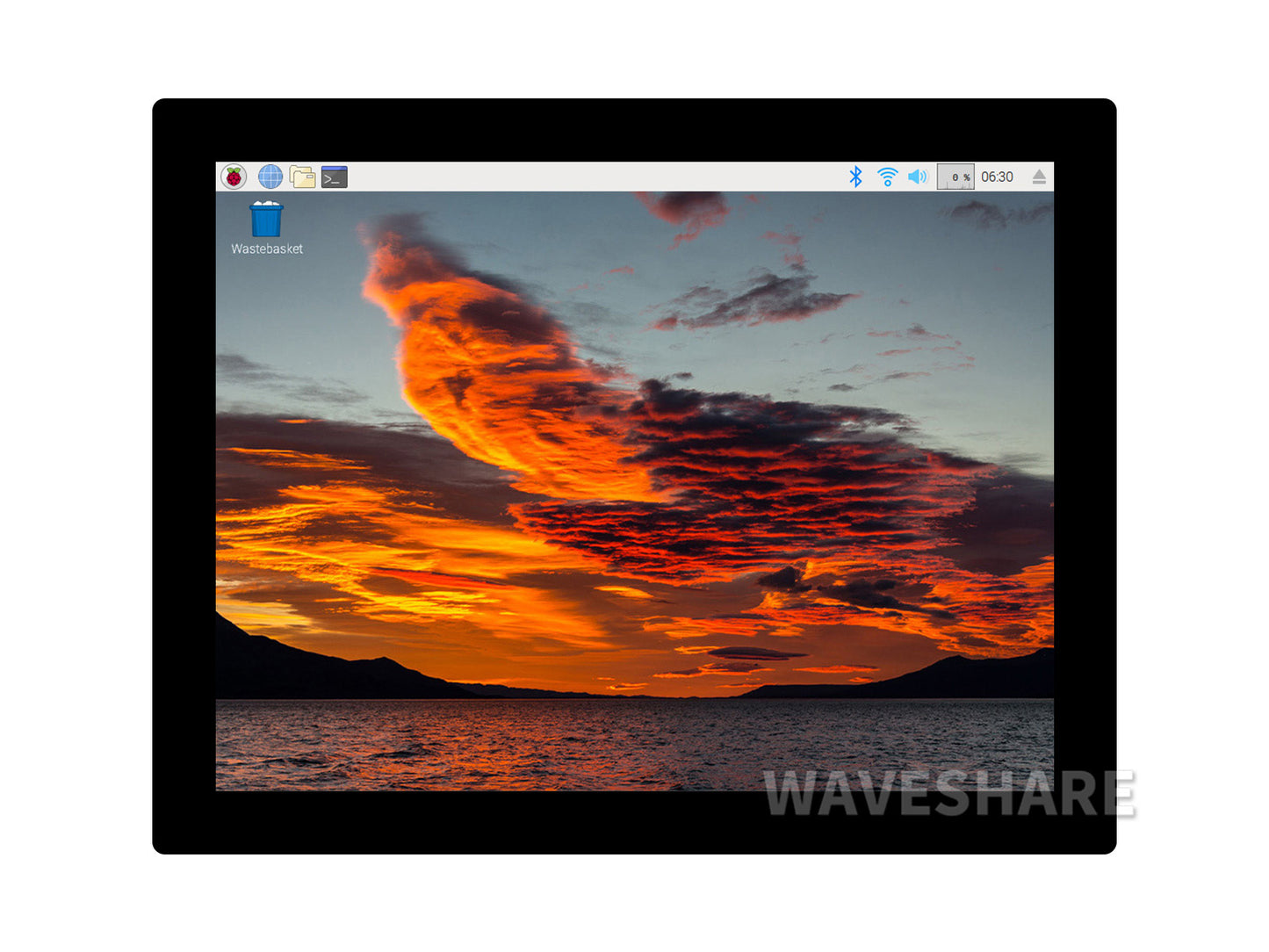 9.7inch Capacitive Touch Display, 768×1024, Toughened Glass Panel, HDMI Interface, IPS Panel, 10-Point Touch