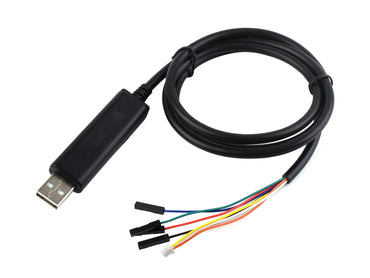 Industrial USB TO TTL (D) Serial Cable, Original FT232RNL Chip, Multi Protection Circuits, Multi Systems Support, Suitable For Raspberry Pi 5 Serial Port Debugging