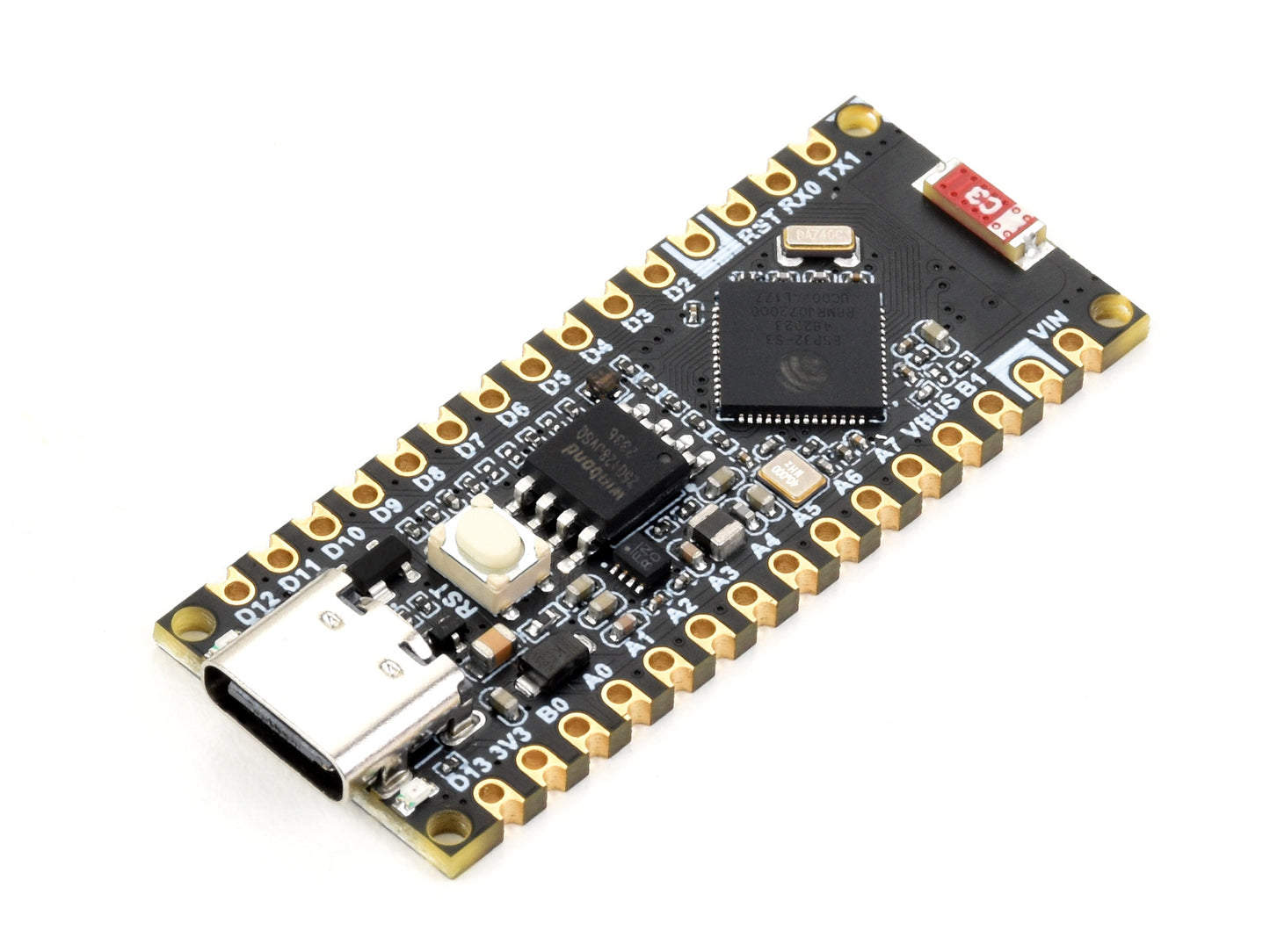 ESP32-S3-Nano Development Board, Based on ESP32-S3R8, Compatible with Arduino Nano ESP32