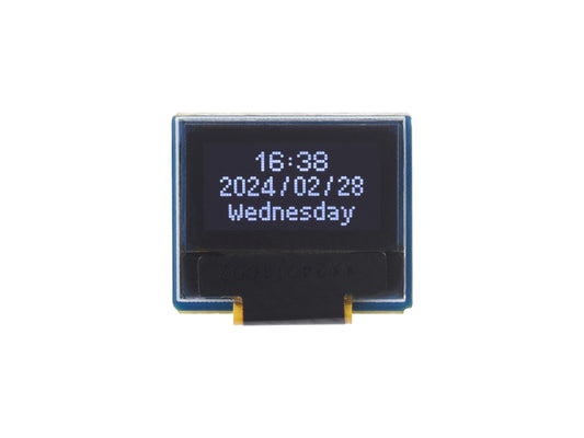 0.49inch OLED Display Module, 64×32 Resolution, I2C Communication, Black / White Display Color