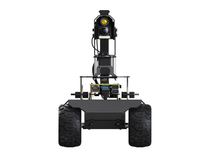 RaspRover Open-source 4WD AI Robot, Dual controllers, All-metal Body, Computer Vision, Suitable for Raspberry Pi 4B / Raspberry Pi 5
