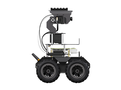 RaspRover Open-source 4WD AI Robot, Dual controllers, All-metal Body, Computer Vision, Suitable for Raspberry Pi 4B / Raspberry Pi 5