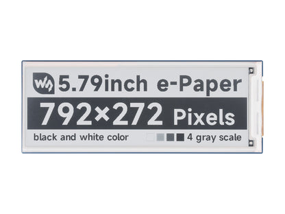 5.79inch e-Paper display Module, e-ink display, 792x272, Black/White, SPI Interface
