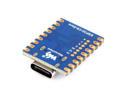 ESP32-C6 Mini Development Board, Based on ESP32-C6FH8, Dual Processors, 160MHz Running Frequency, 2.4GHz WiFi 6 & Bluetooth 5, ESP32 Development Board